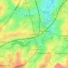 Cotteridge地形图、海拔、地势