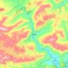 达依乡地形图、海拔、地势