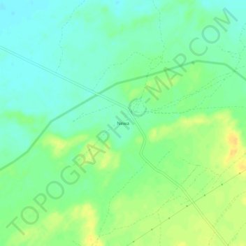 Newa地形图、海拔、地势