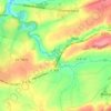 Le Val d'Airou地形图、海拔、地势