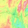 富源县地形图、海拔、地势