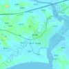 甲子镇地形图、海拔、地势