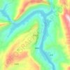 长流乡地形图、海拔、地势