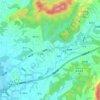深水地形图、海拔、地势