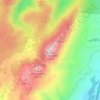 Cao地形图、海拔、地势
