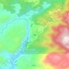 蒋阳地形图、海拔、地势