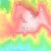 Kelly Creek Mountain地形图、海拔、地势