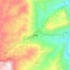 鸡场镇地形图、海拔、地势