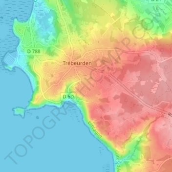 Bérivoalan地形图、海拔、地势