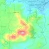 Estanza地形图、海拔、地势