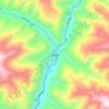 抚边乡地形图、海拔、地势