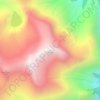Sjøvdøla地形图、海拔、地势