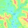 瑶安瑶族乡地形图、海拔、地势