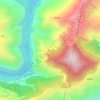 者古把地形图、海拔、地势
