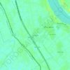 Vạn Điểm地形图、海拔、地势