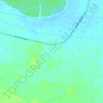 Petalaca地形图、海拔、地势