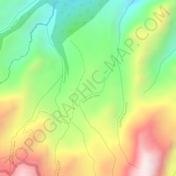 Buenavista地形图、海拔、地势