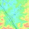 关西镇地形图、海拔、地势