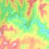 下党乡地形图、海拔、地势