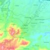Subang地形图、海拔、地势