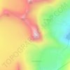 Storebjørn地形图、海拔、地势