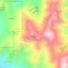 Charleston Hill地形图、海拔、地势