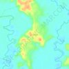 Entre-Rios地形图、海拔、地势