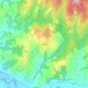 Canalicchio地形图、海拔、地势