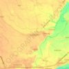 San Isidro地形图、海拔、地势