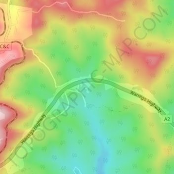 Ballard地形图、海拔、地势