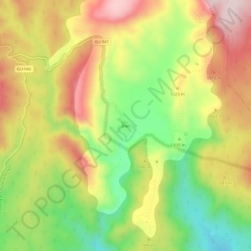 Oter地形图、海拔、地势