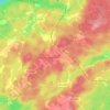 Aplared地形图、海拔、地势