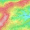 Haute-Bodeux地形图、海拔、地势