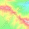 拉脊山口 3820m地形图、海拔、地势