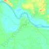 Sitiung地形图、海拔、地势