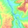 罗渡苗族乡地形图、海拔、地势