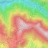 Monte Vaccareggio地形图、海拔、地势