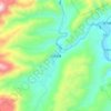 花水湾镇地形图、海拔、地势