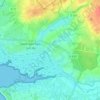 L'Yvourie地形图、海拔、地势
