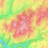 Lartige Est地形图、海拔、地势