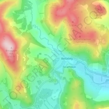 Lost地形图、海拔、地势