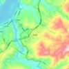 双路镇地形图、海拔、地势