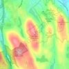 Thomas Mountain地形图、海拔、地势