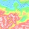 里云地形图、海拔、地势