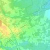 Louden地形图、海拔、地势
