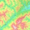 茂县地形图、海拔、地势