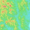 八德地形图、海拔、地势