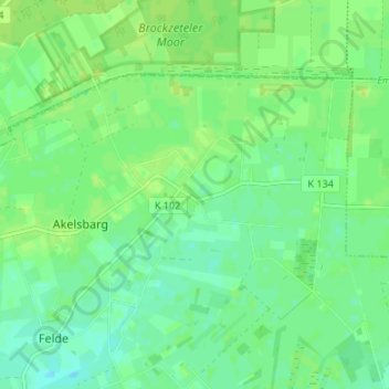 Wrisser Hammrich地形图、海拔、地势