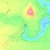 Wailua Falls地形图、海拔、地势
