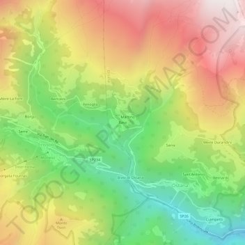 Raso地形图、海拔、地势
